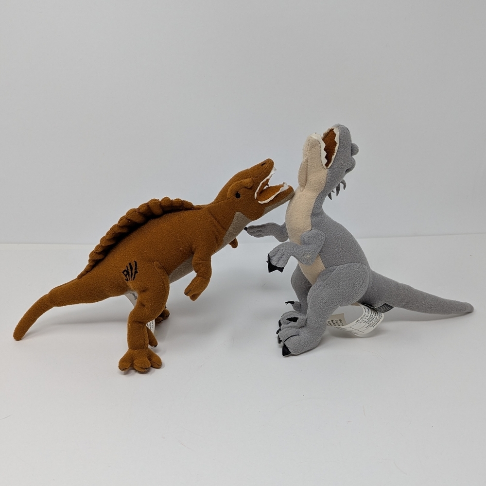 Jurassic Park Plush III 3 Spinosaurus Velociraptor JPIII